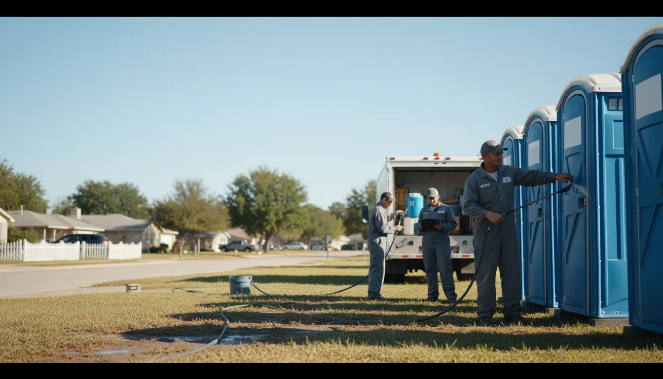 Long-Term Portable Toilet Rental in Sawyer, ND near me